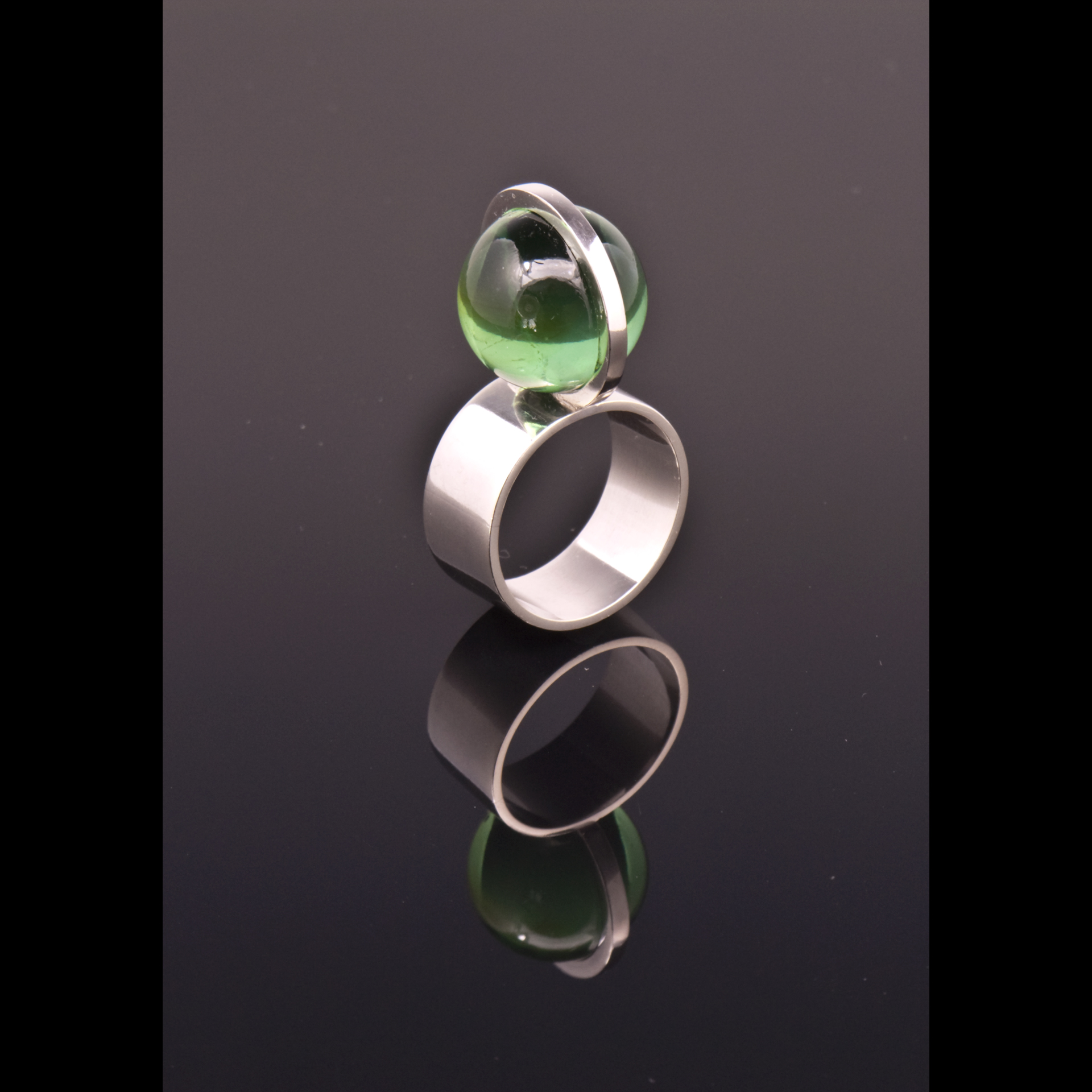 Captive Marble Ring